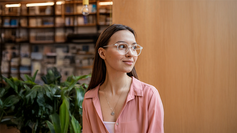 Clear Frame Glasses