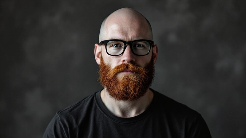 Round Shaped Face Square Glasses