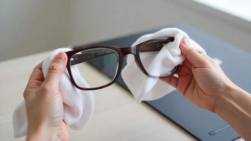 How to Clean Wood Prescription Glasses?