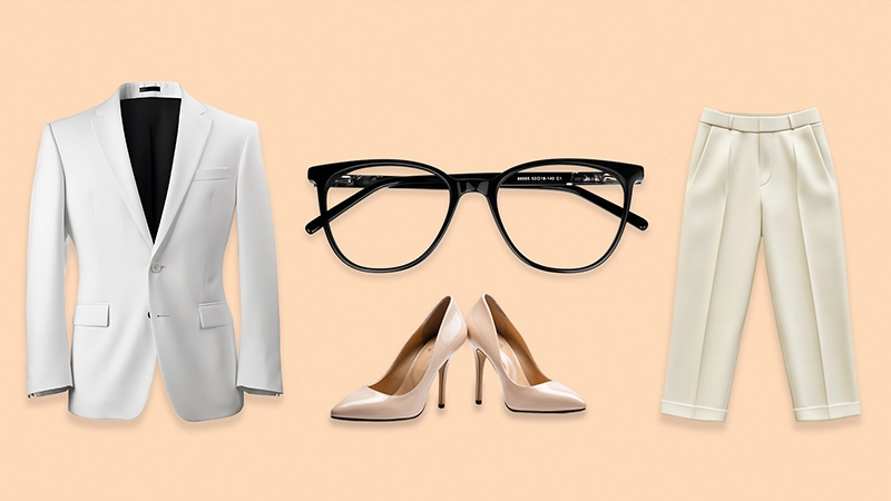 Cat-eye Glasses for an Interview