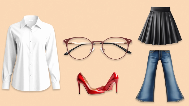 Cat-eye Glasses for a Romantic Date