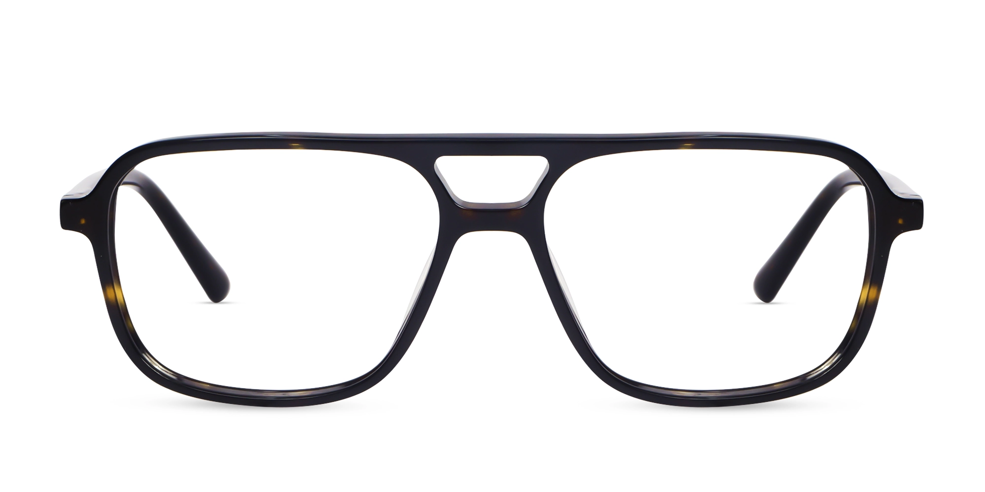 UNSWORTH Dark Tortoise Full Rim Double Bridge Glasses Specscart