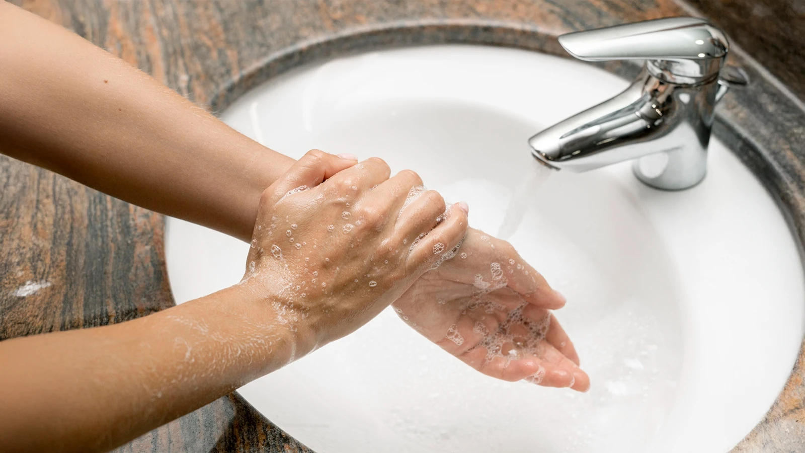 Wash your hands thoroughly