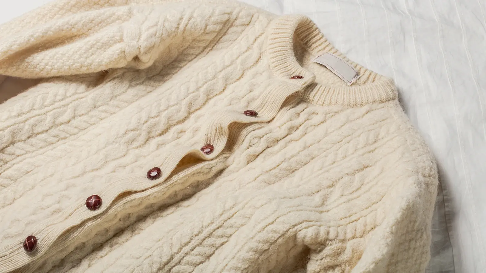 Wool cardigan