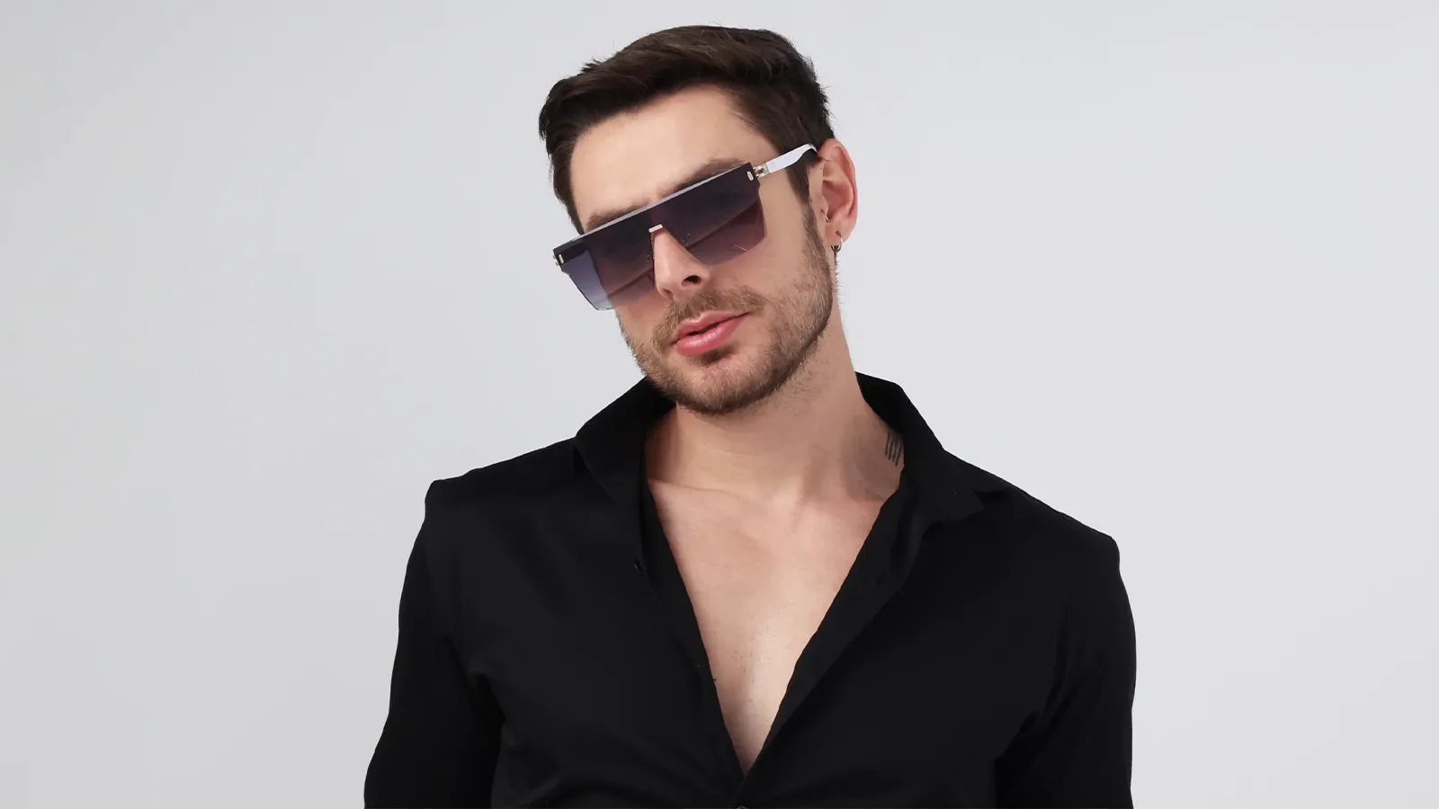 Futuristic Shield Sunglasses