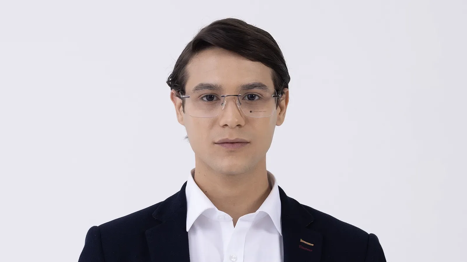 Modern & Minimal Rimless Men’s Glasses