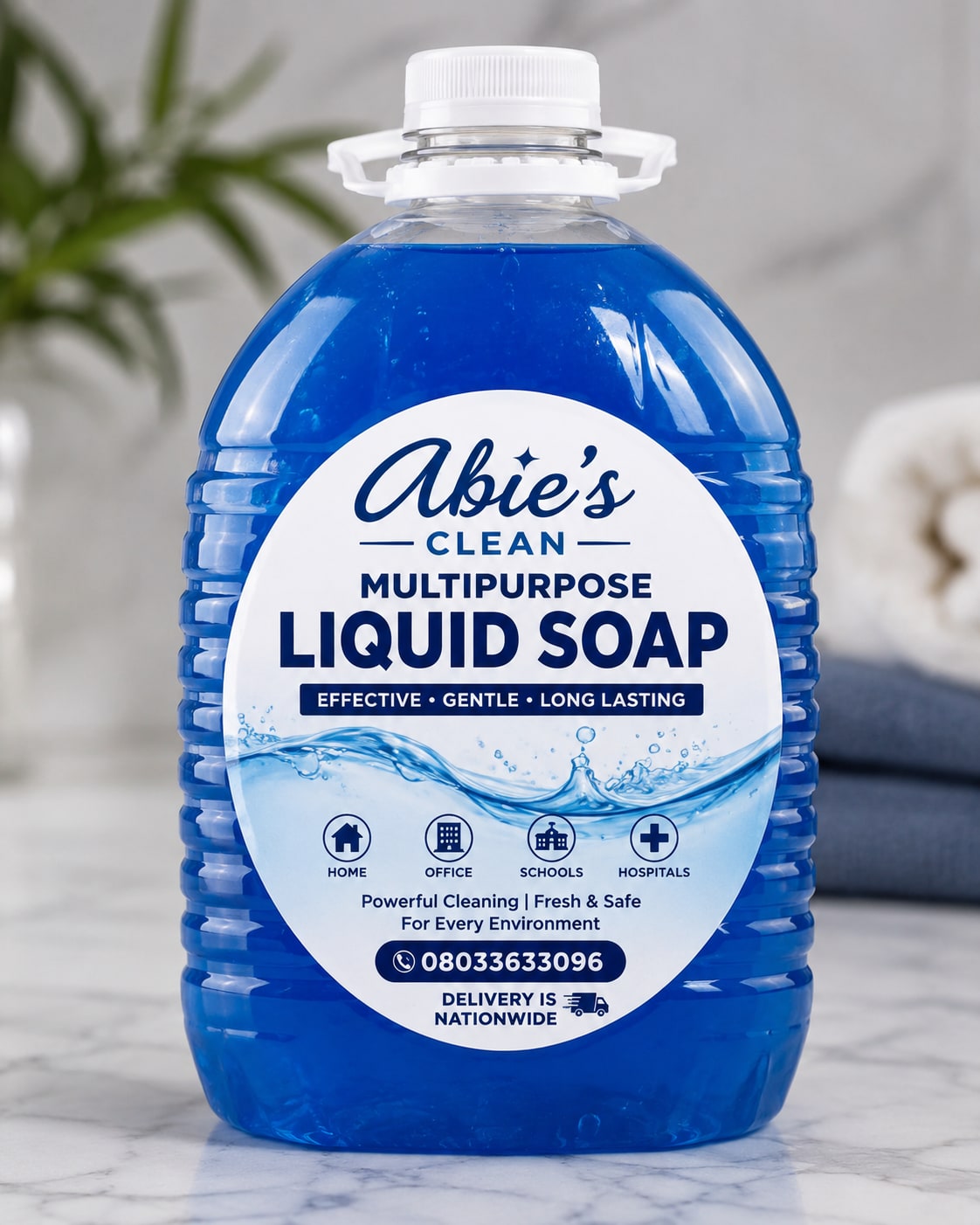 Abie's Clean Multipurpose Liquid Soap and izal disinfectants