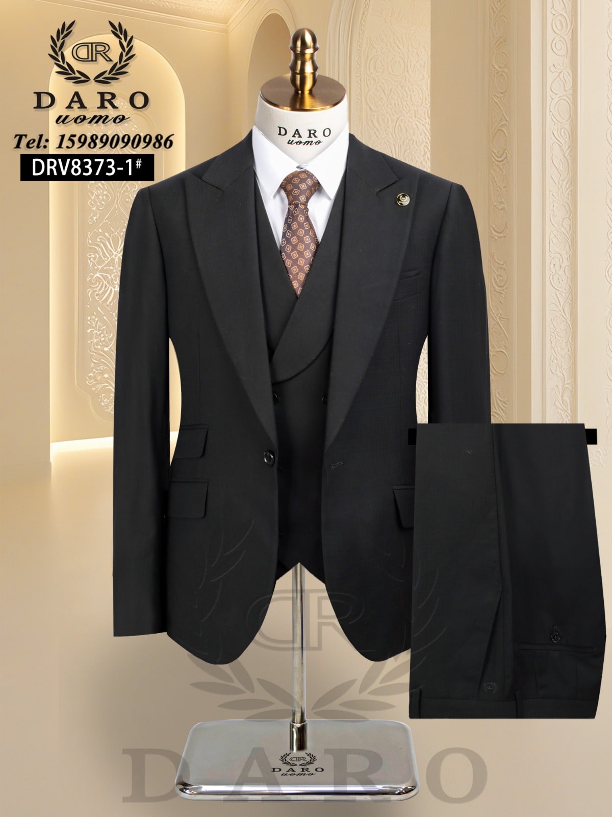 Single-breasted 3Pcs Suit (Daro), photo 2