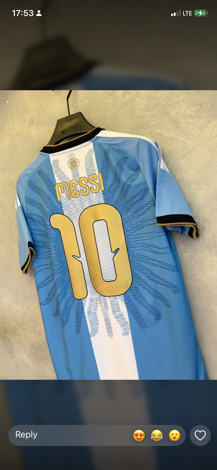 Argentina ๐ฆ๐ท messi Jersey