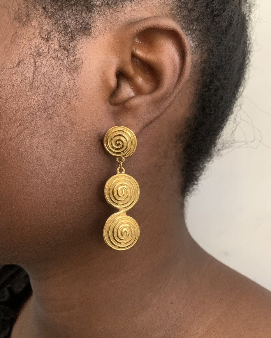 3SWIRL EARRING, photo 2