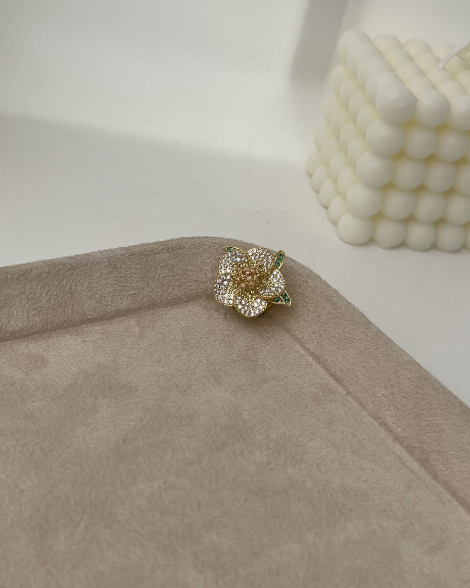 LUX PETAL BROOCH (MAGNETIC)