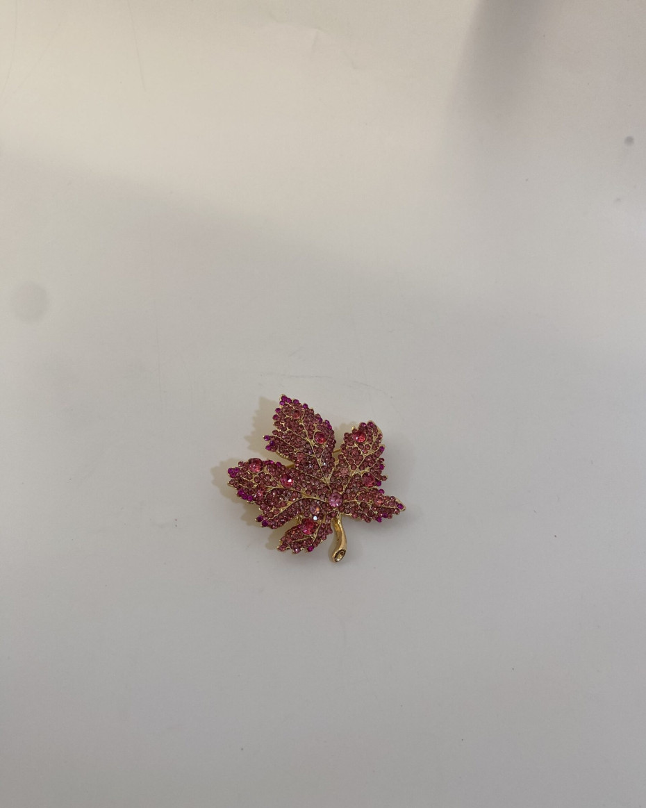 ROSE MAPPLE PINK BROOCH, photo 2