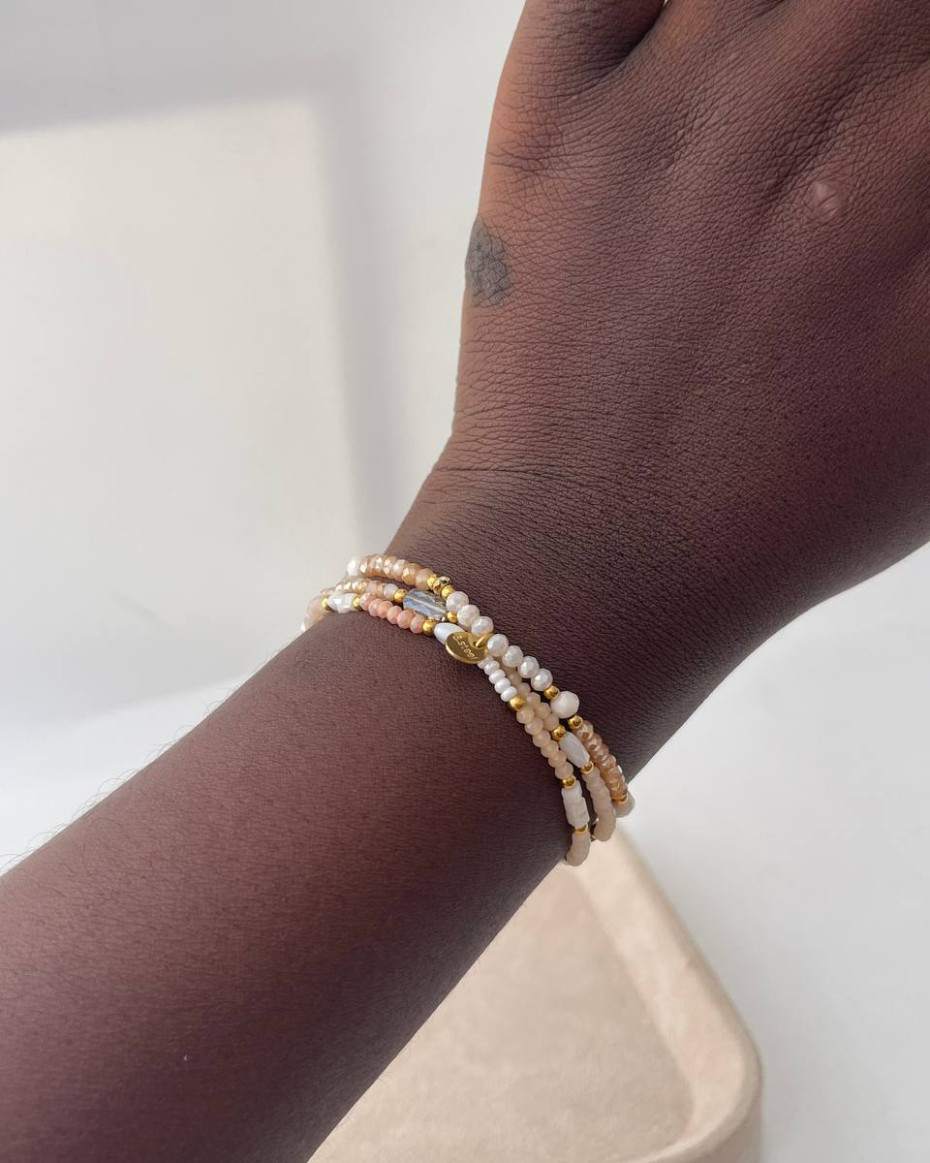 3STEP PEACH BRACELET