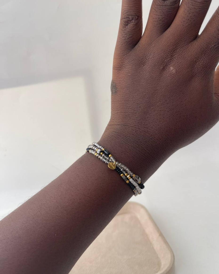 3STEP BLACK BRACELET