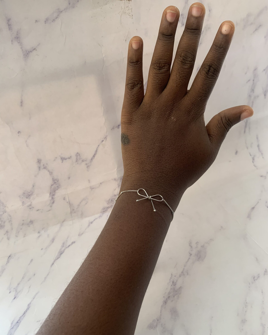 BOW BRACELET SILVER
