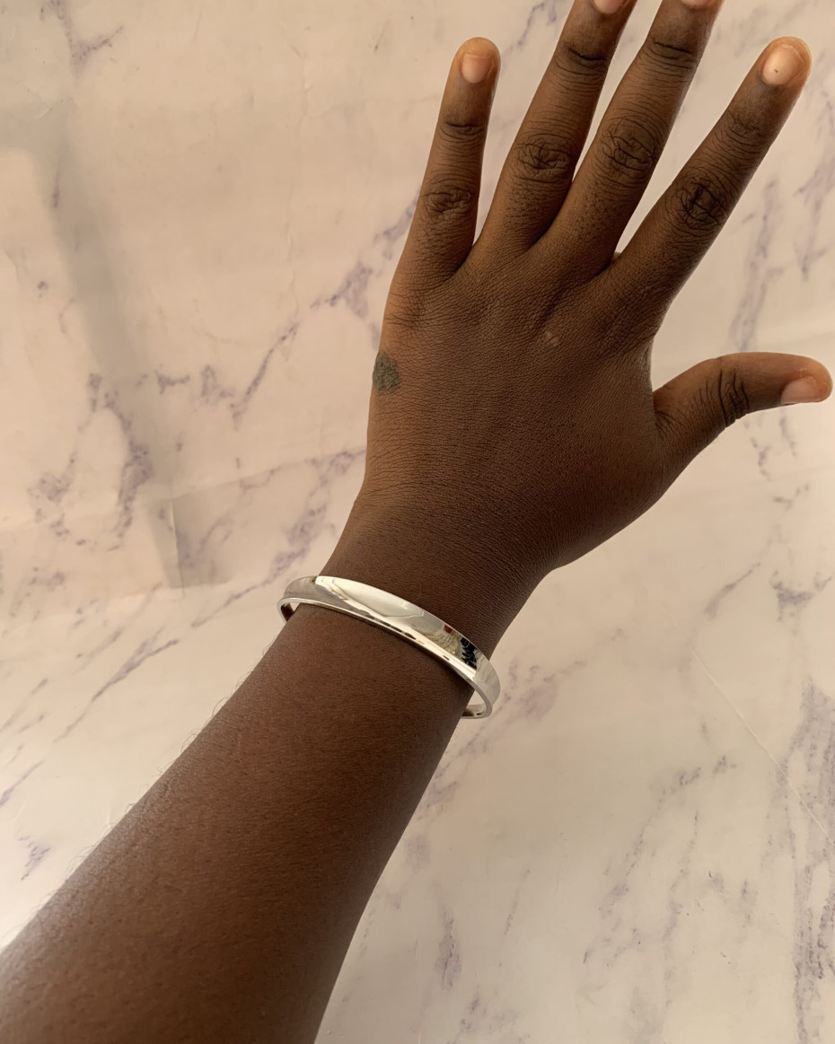 LIYAH BANGLE SILVER