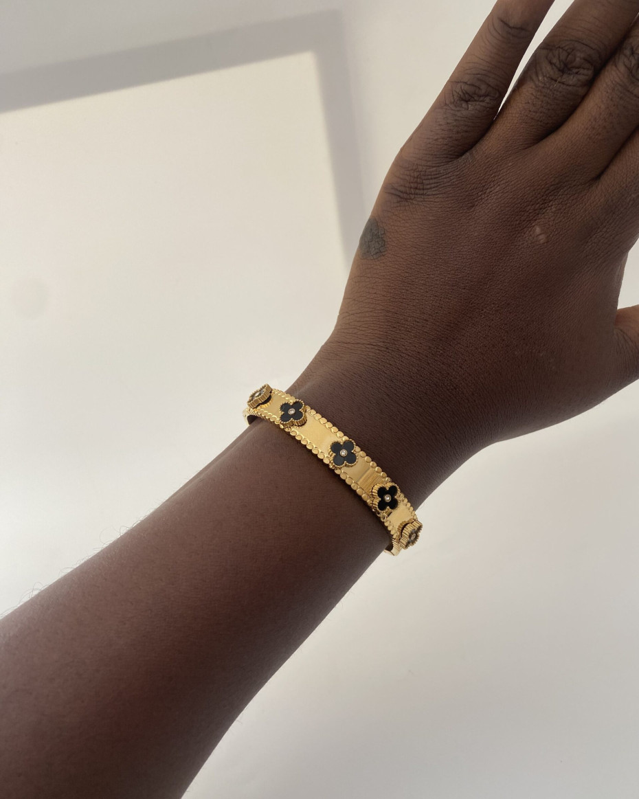 CLOVE BANGLE BLACK