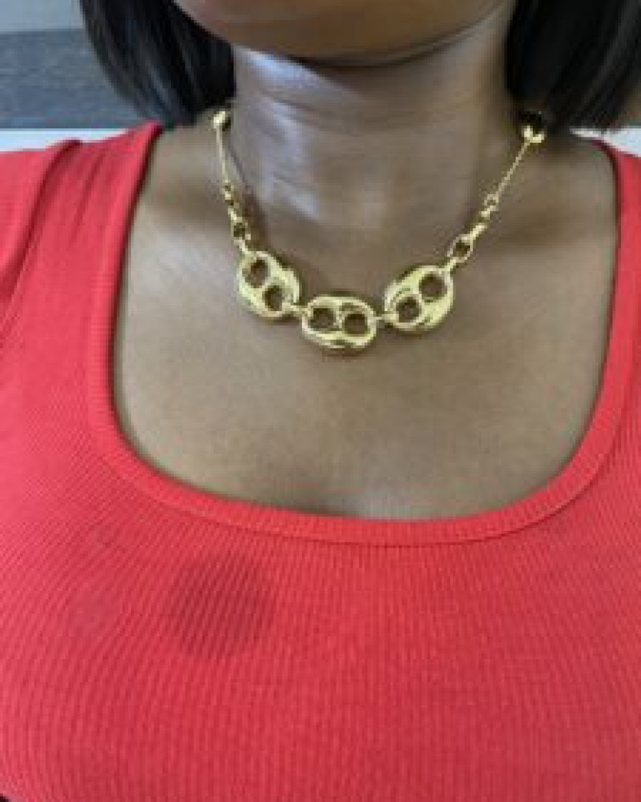 CHUNK BEAM NECKLACE, photo 2