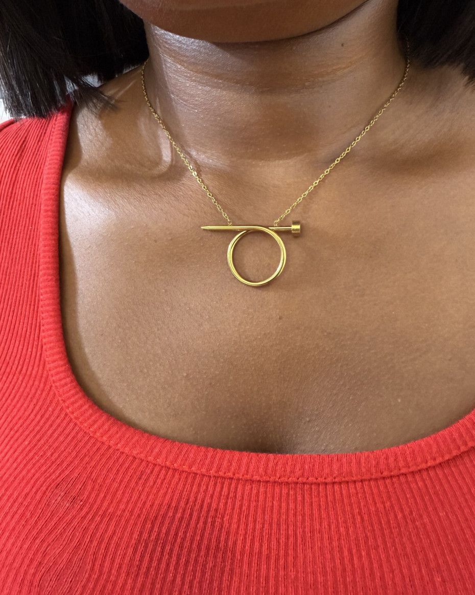 ROUND NAIL NECKLACE, photo 2