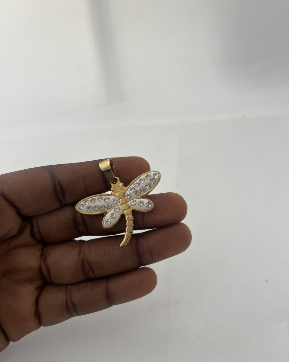 BUTTERFLY STONE PENDANT