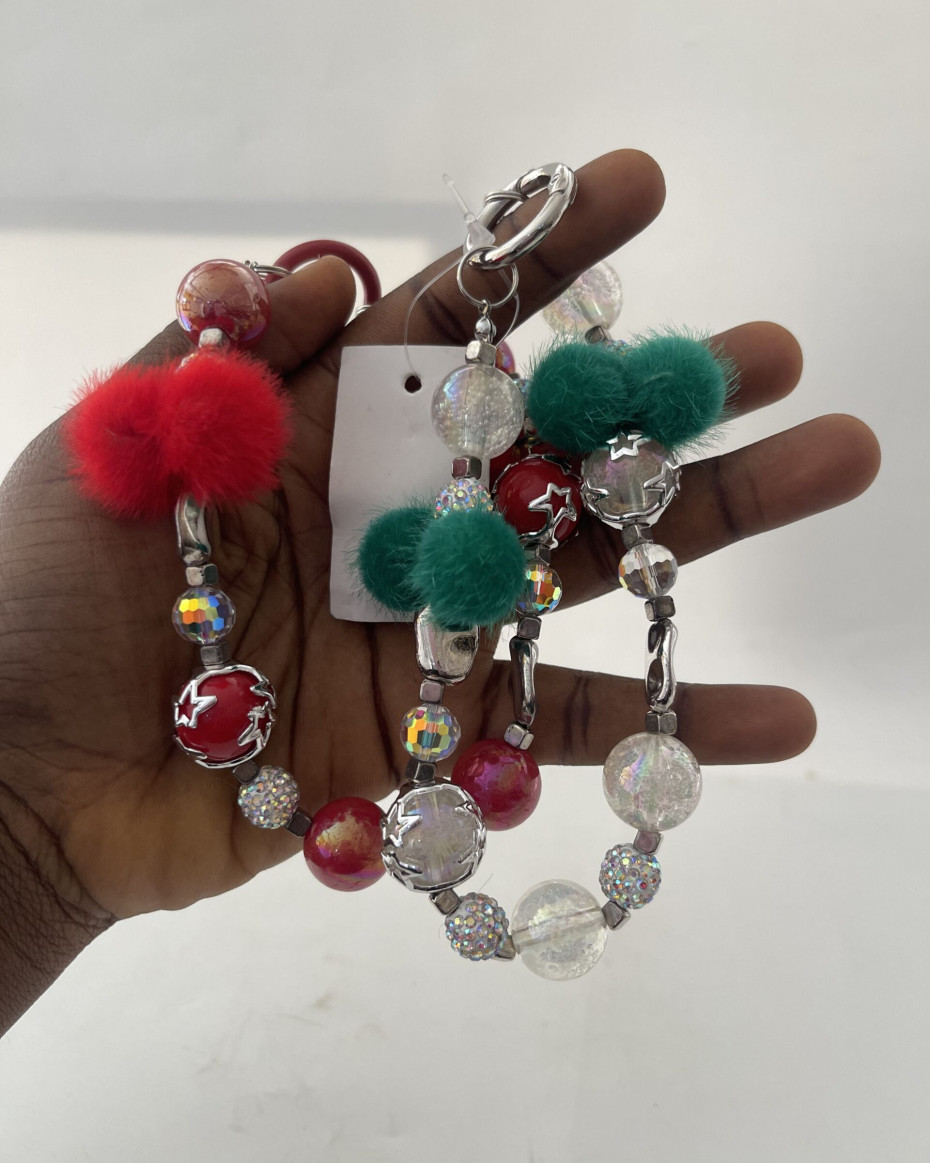 FLUFFY KEY CHARM