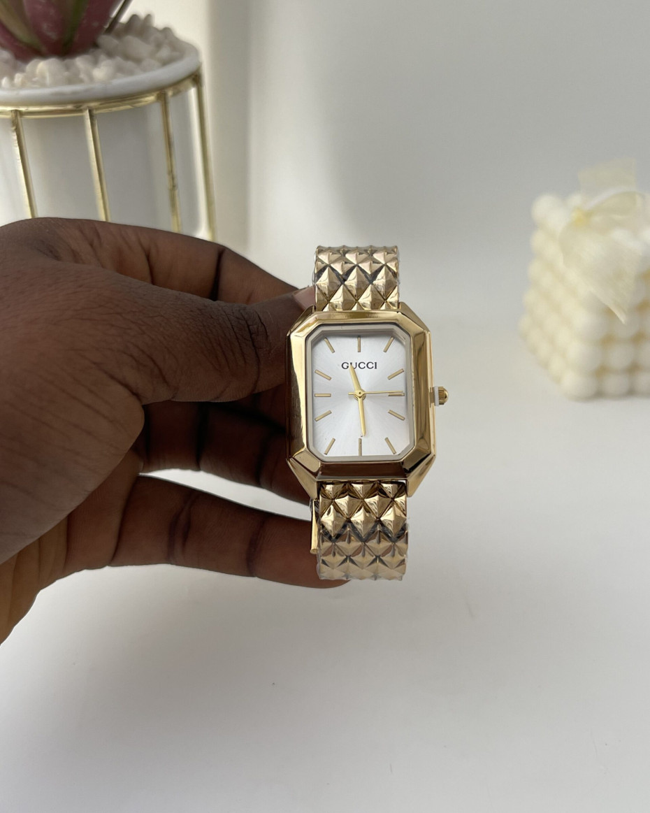 SQUARE GC WHITE WATCH, photo 2