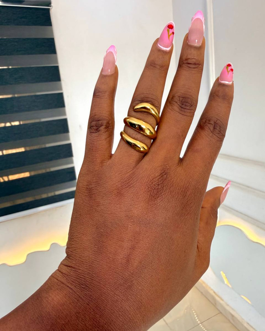 GOLD TRIO RING