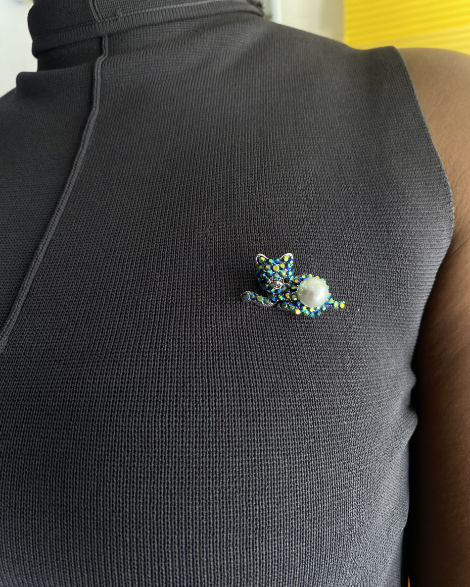 CAT BROOCH