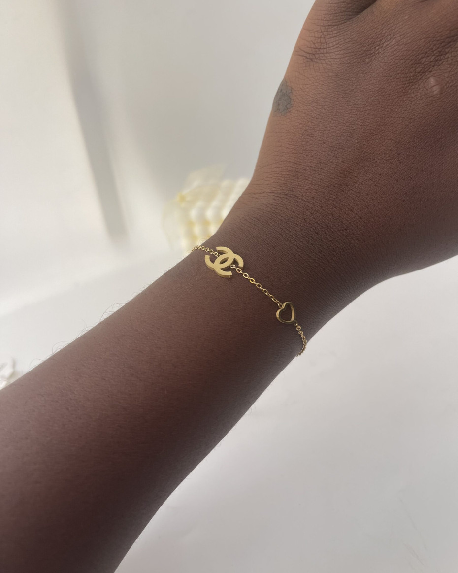CH HEART BRACELET