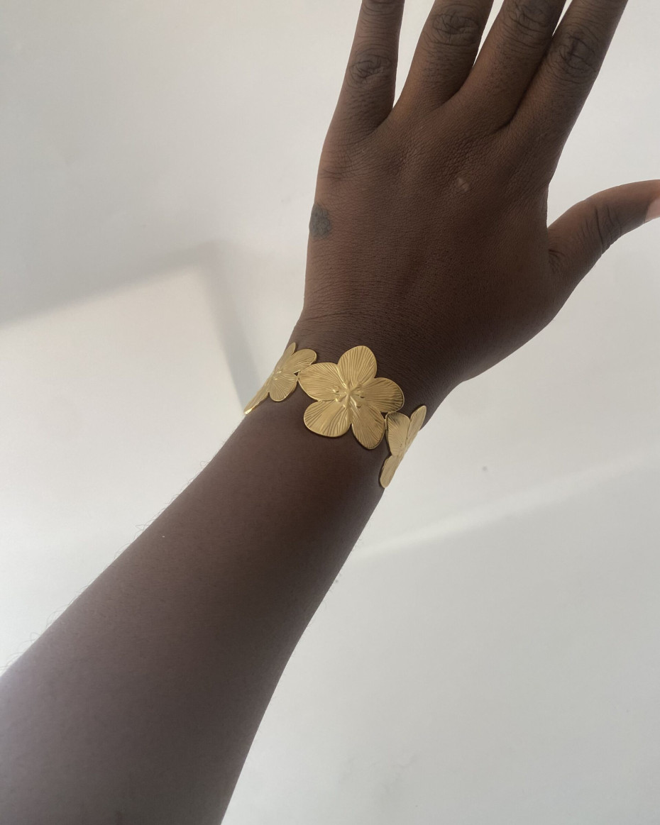 PETAL 3 CUFF BANGLE