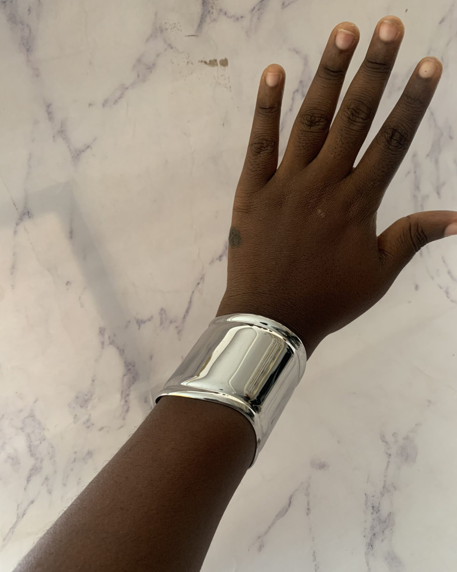 UPTOWN BANGLE SILVER