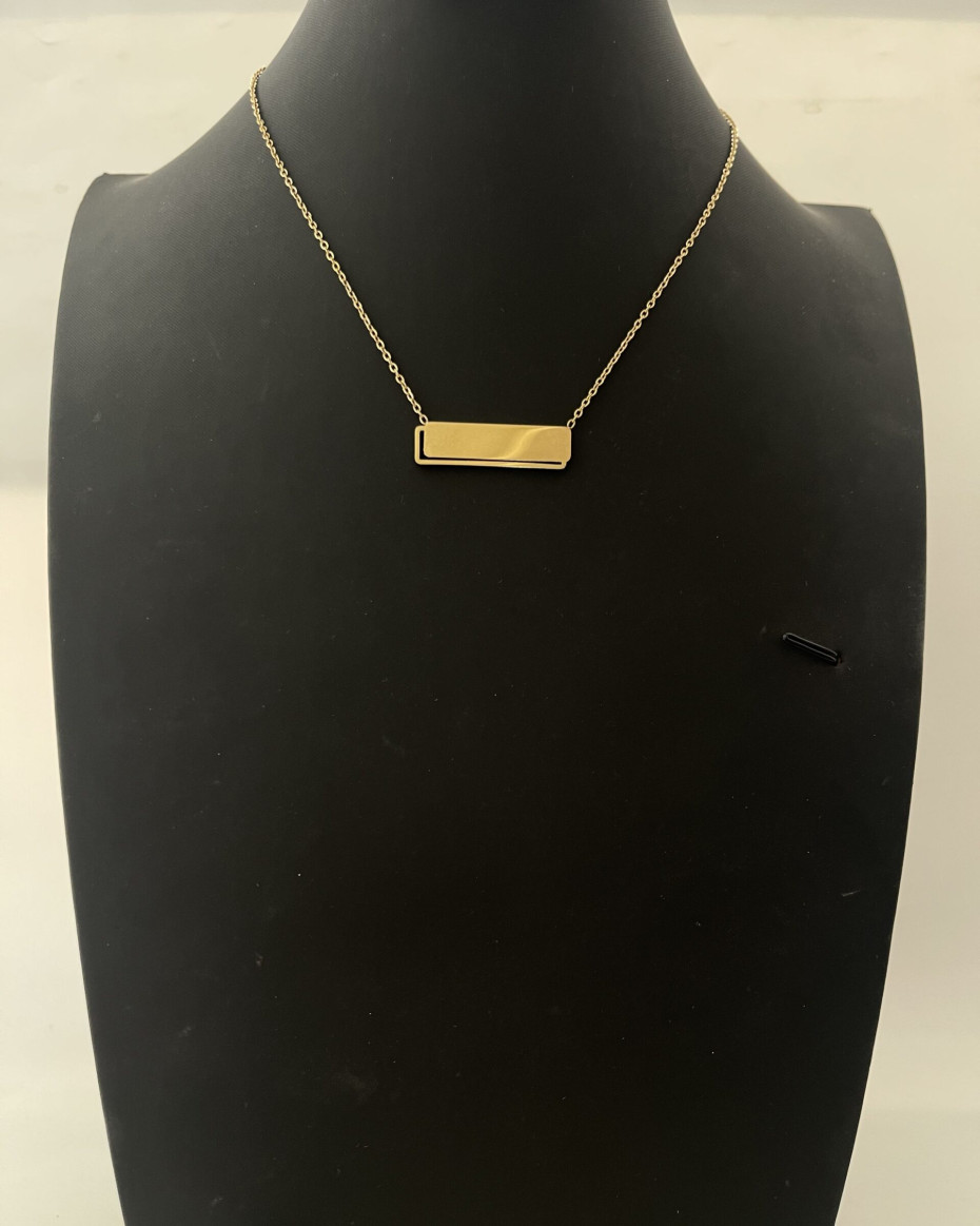 SLIM SQUARE NECKLACE