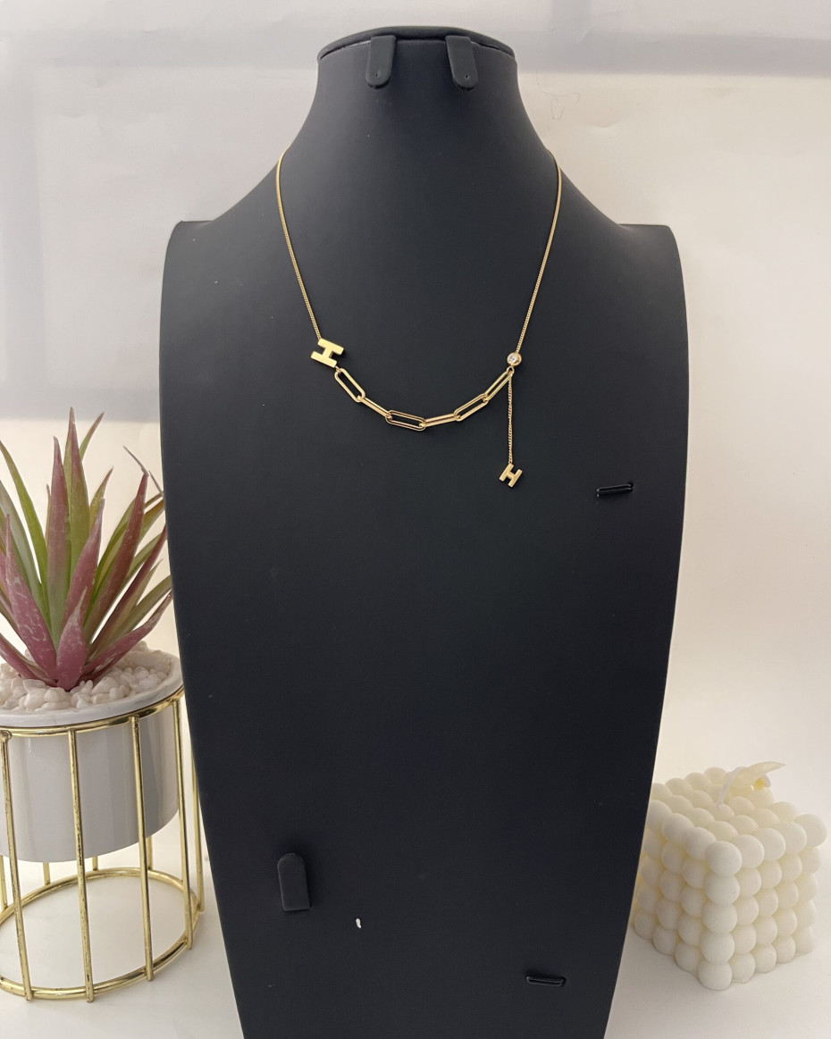 LINK H NECKLACE