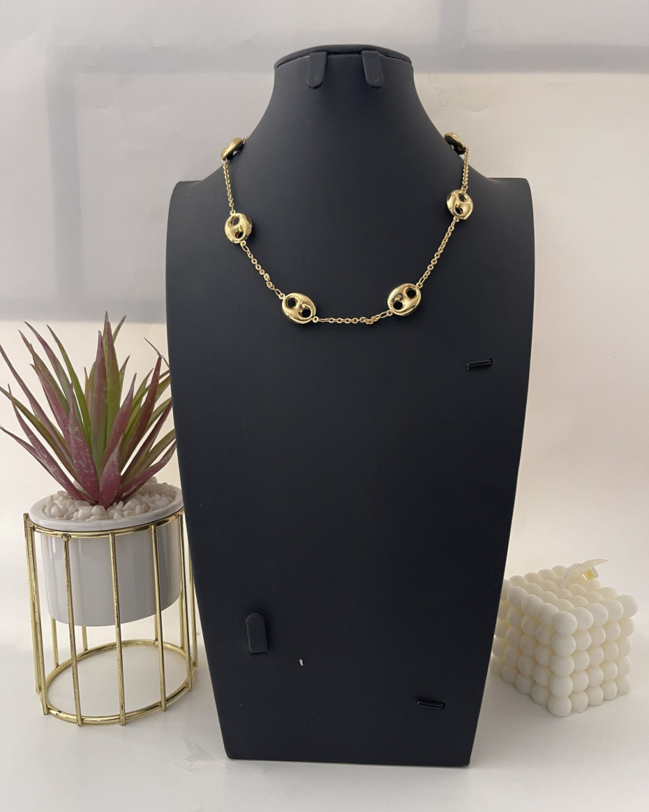 MULTI BEAN NECKLACE