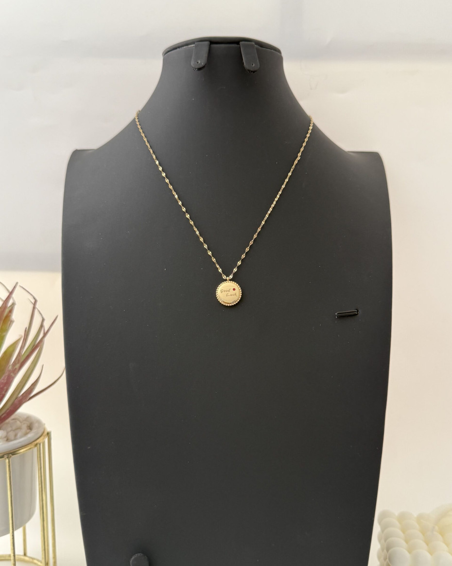 MINIMALIST GOODLUCK NECKLACE