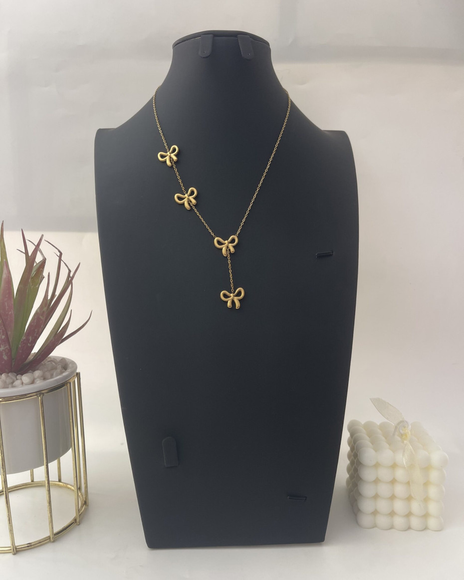 BUTTERFLY DROP NECKLACE