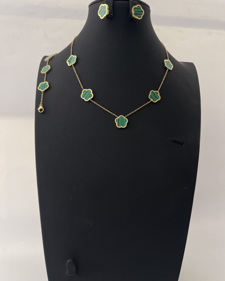 STAINLESS STEEL GREEN VCA SET