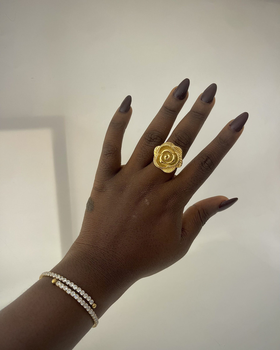 ROSE RING SIZE 9, photo 2
