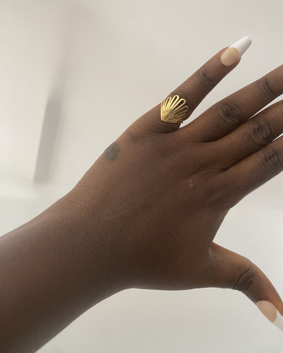 PEACOCK RING SIZE 6