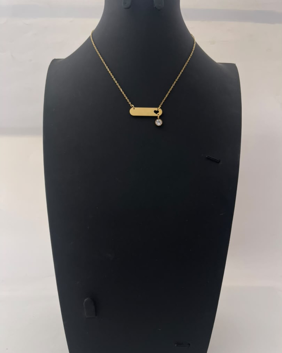 INFUSED STONE NECKLACE