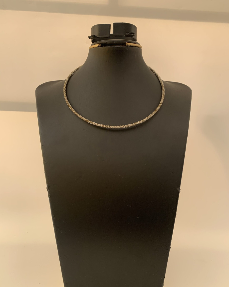 TWIST SILVER CORDS