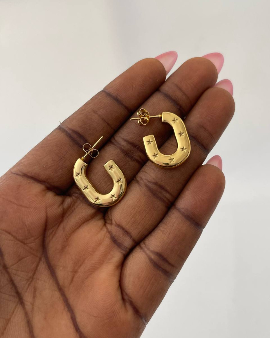 MINI C EARRING