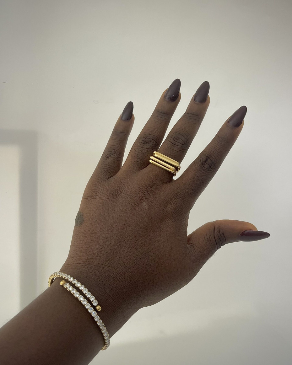 WHITE ND GOLD SARAFINA WAISTBEAD, photo 2