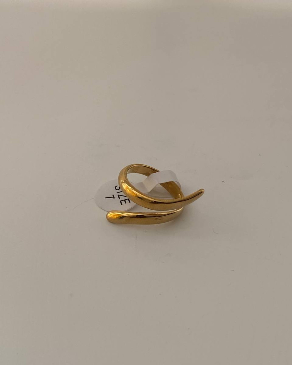 FLASH GOLD RING SIZE 10, photo 2