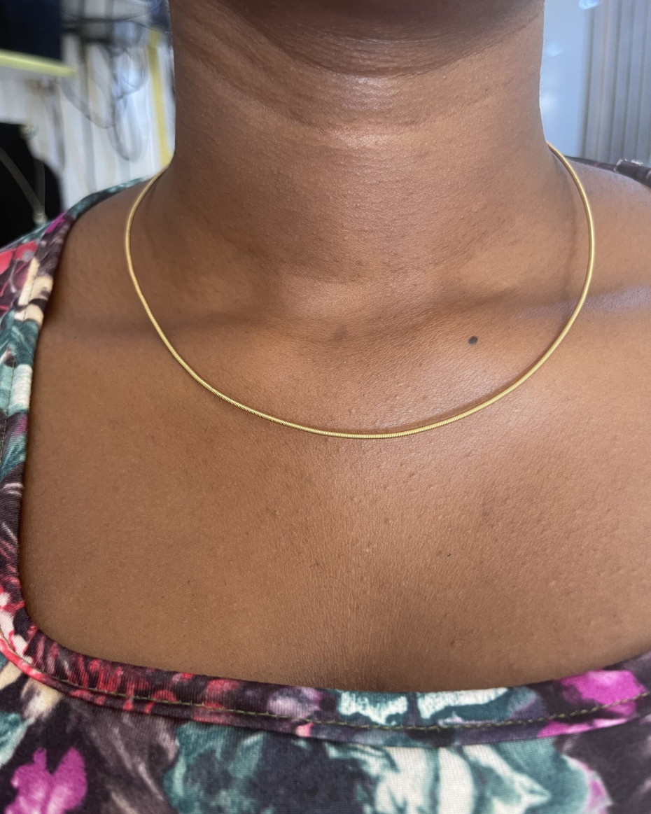 GOLD CORD NECKLACE, photo 2