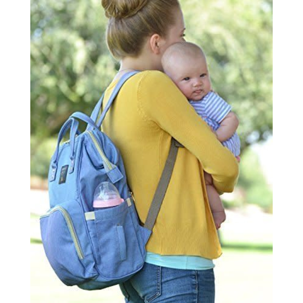 Hip Traveler, Travel diaper bag/backpack with multi-function storage