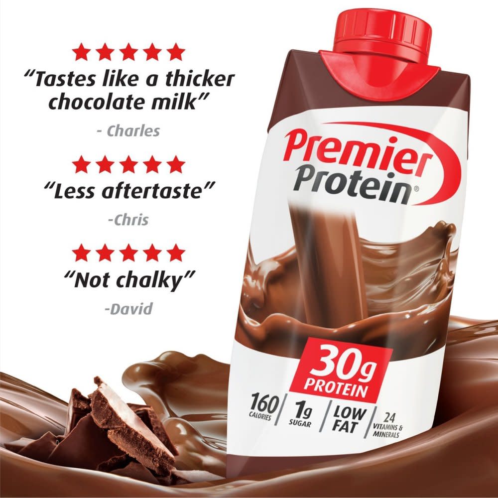 Premier Protein 30g Protein Shakes Chocolate 11 Oz 4 Count