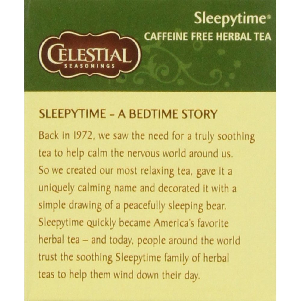 celestial seasonings sleepytime tea side effects