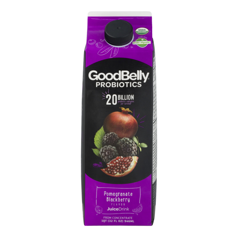 GoodBelly, Pomegranate Blackberry, Probiotic Juice 32 oz (946 ml)