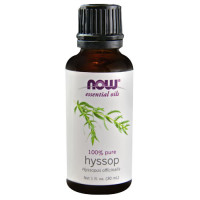 Now Foods, Essential Oils, Hyssop - 1 fl oz (30 ml)